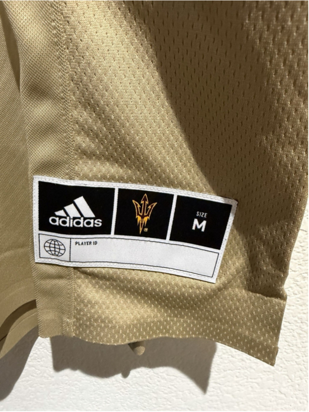 adidas Arizona State Sun Devils Football Jersey Gold #22 Size M - Picture 2 of 6